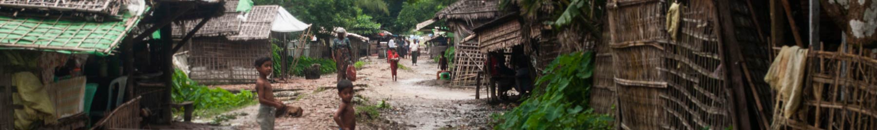 Rohingya refugee camp