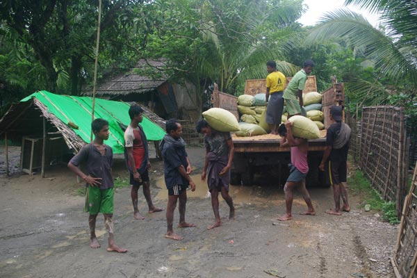 Rohingya refugee camp