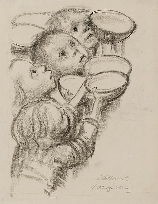 Germanys Children Starve by Kathe Kollwitz