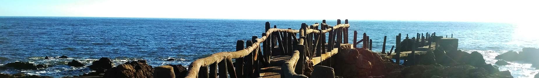 Fishing pier at Piriápolis 