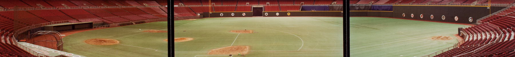 interior of the Kingdome stadium, Seattle, Washington