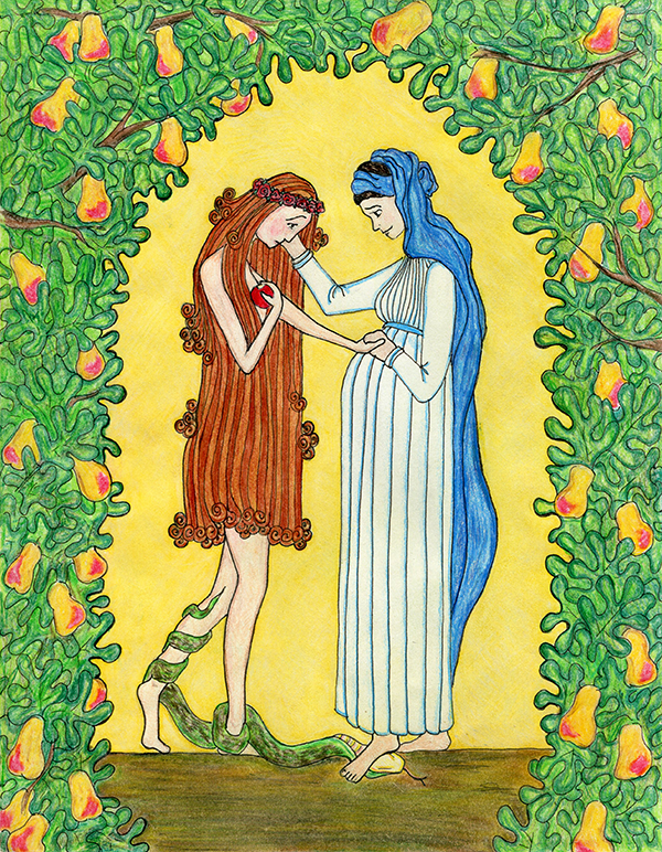 Mary Consoles Eve by Sr. Grace Remington and Joy Clarkson