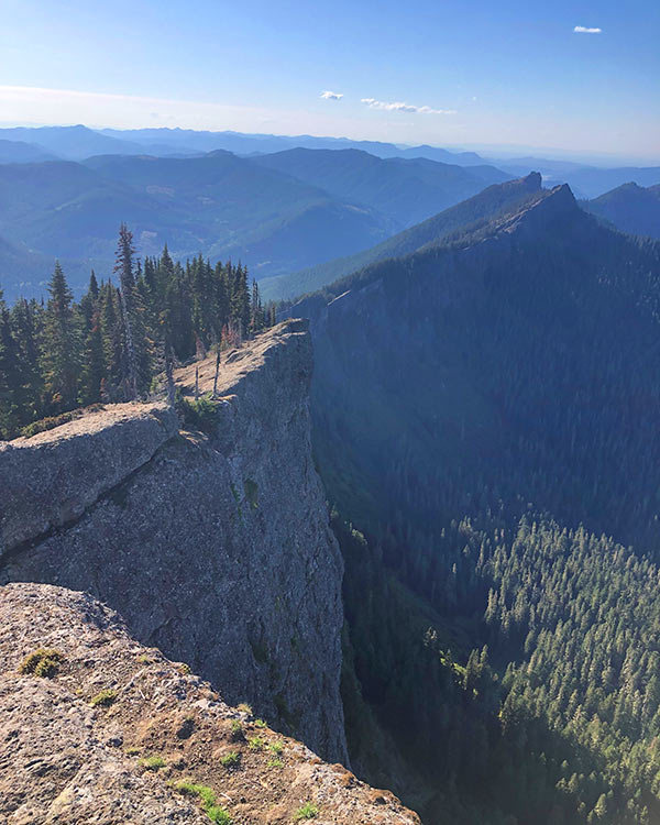 the Wonderland Trail at Mount Rainier