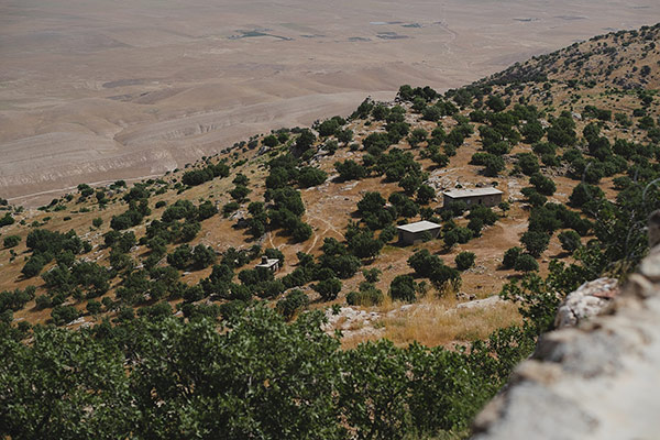 Sinjar mountain in Iraq