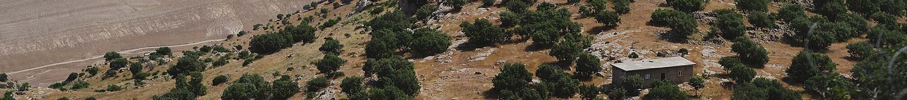 Sinjar mountain in Iraq