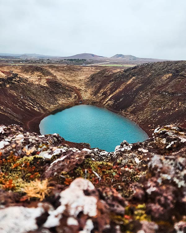 Kerið Crater in Iceland