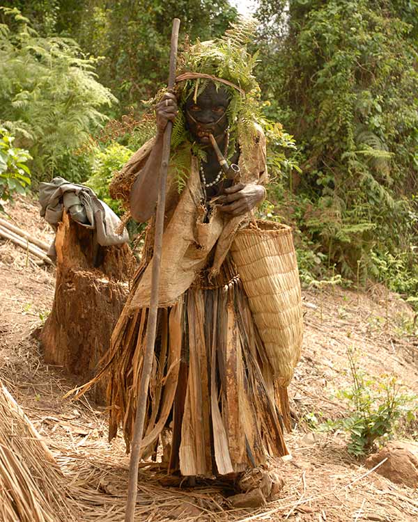 a traditional Ugandan healer