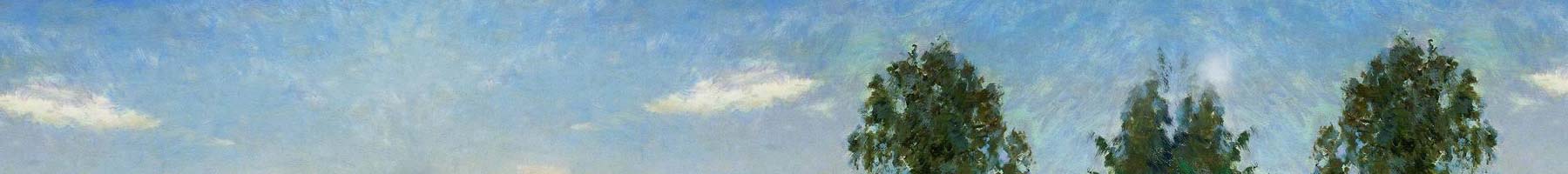 Detail from Isaak Levitan painting June Day (Summer)