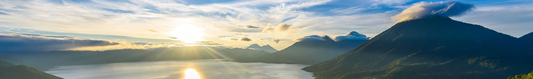 Lake Atitlan, Guatemala sunrise