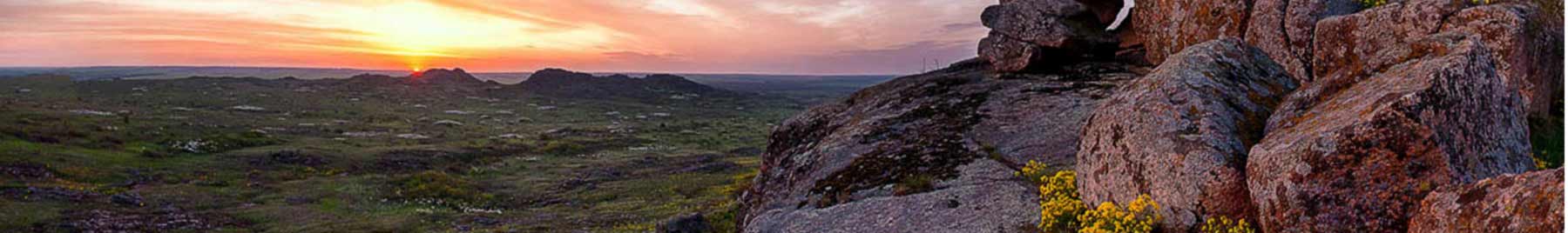 Mountain sunrise in the Ukraine