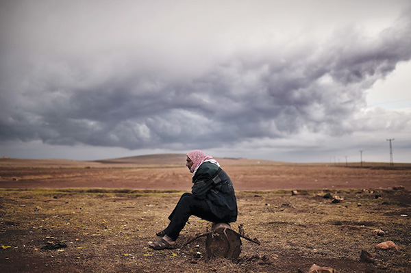 lone muslim man