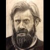 sketch of poet Mathew Baker