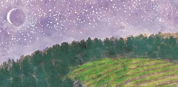 thief running with pepper sack