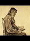 Vincent van Gogh, Old Man Reading