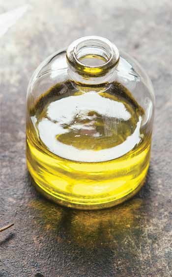 a cruet of oil
