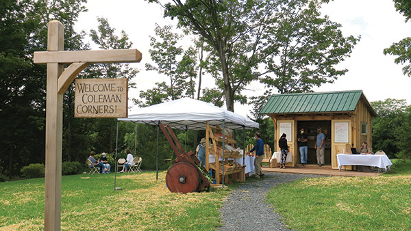 Coleman Corners, a farm stand at the Fox Hill Bruderhof