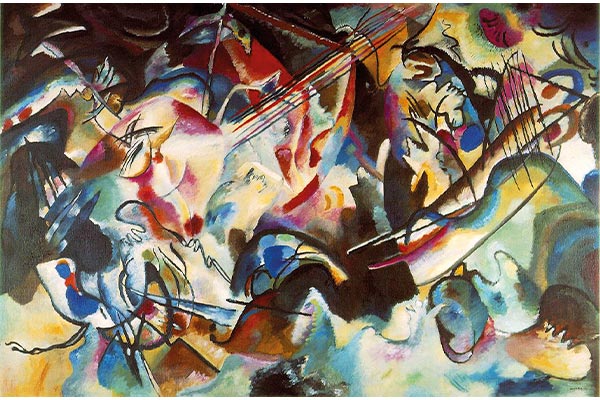 abstract art by Wassily Kandinsky