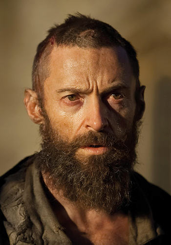 Hugh Jackman as Jean Valjean