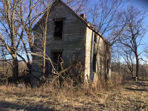 Harold and Edna's first house