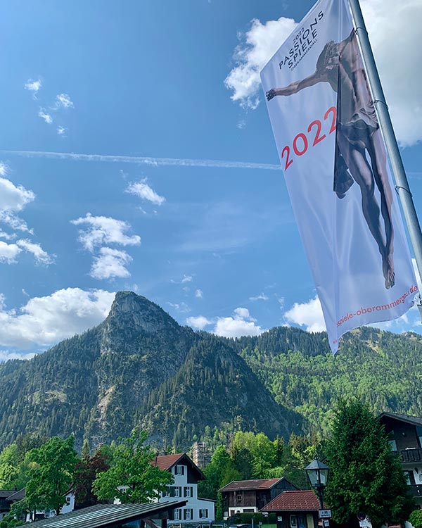 mountains near Oberammergau, Austria