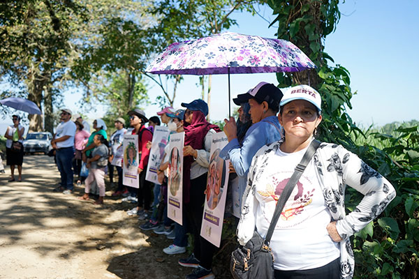 Stations of the Cross walk near El Progreso, Honduras