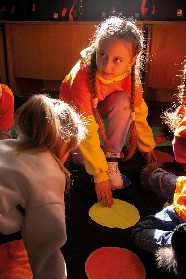 children playing