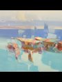painting of boats