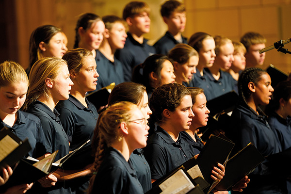 Mount Academy choir