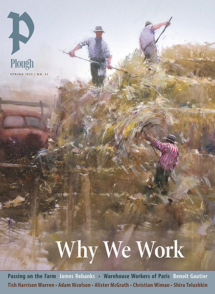 cover of Plough Quarterly Issue: Why We Work