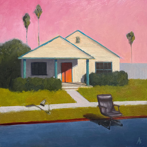 painting of a home