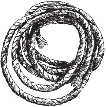 drawing of ropes