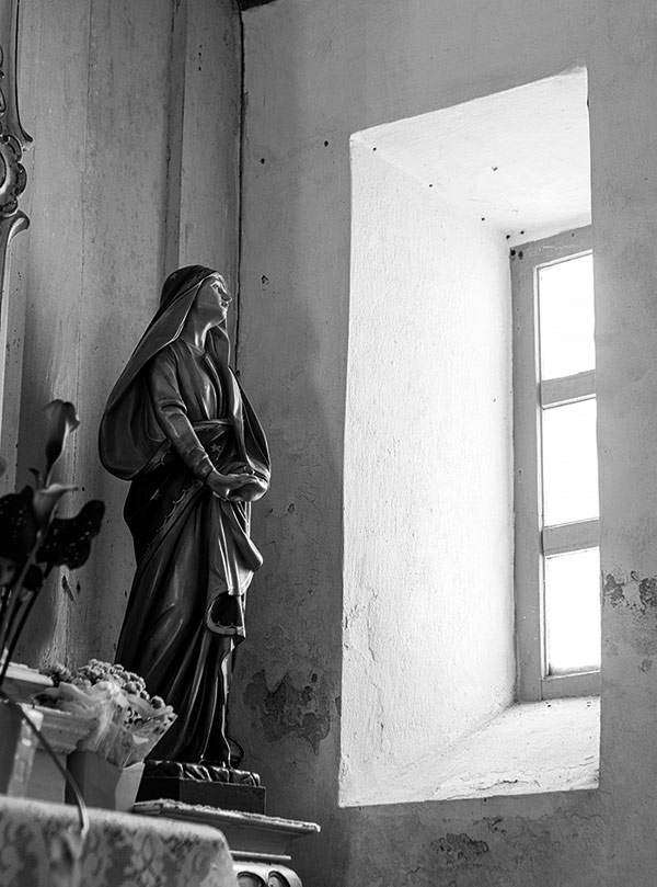 statue in a church